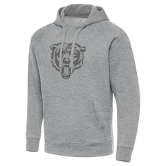 Chicago Bears Antigua Victory Hoodie - Heather Gray - NFL