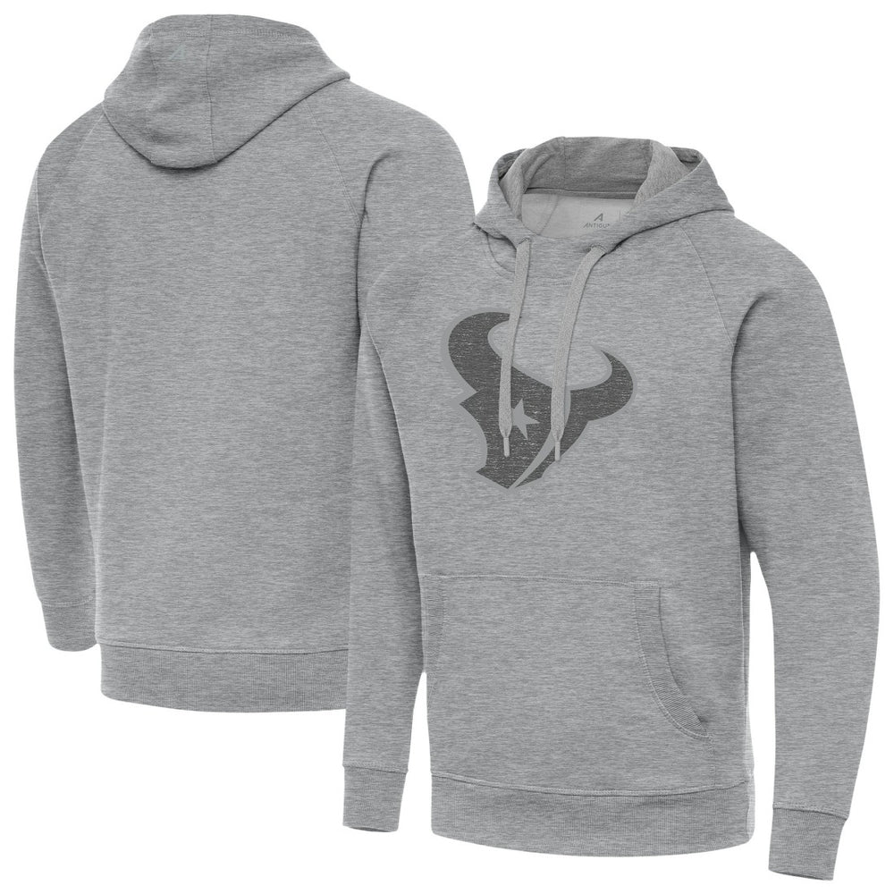 Houston Texans Antigua Victory Hoodie - Heather Gray - NFL