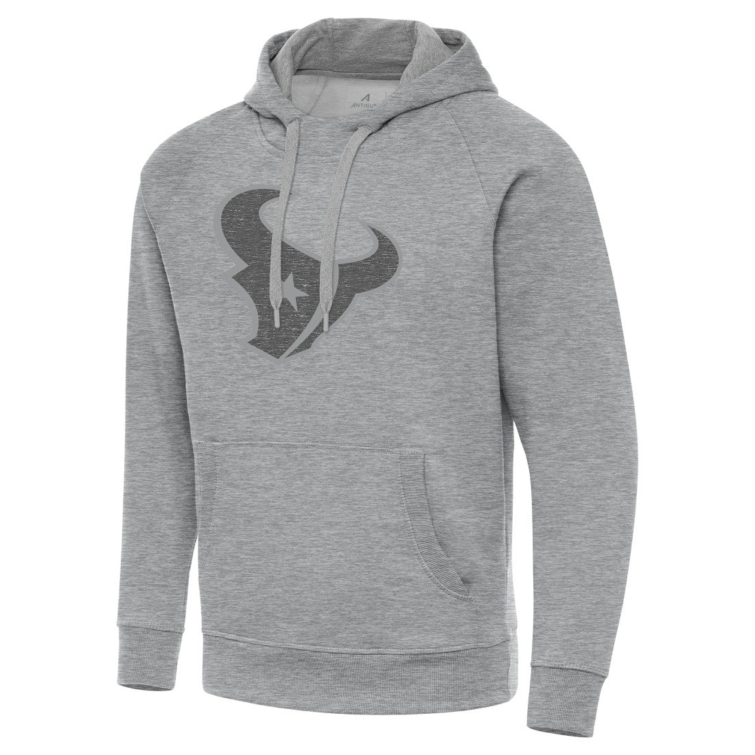Houston Texans Antigua Victory Hoodie - Heather Gray - NFL