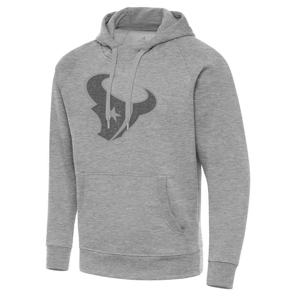 Houston Texans Antigua Victory Hoodie - Heather Gray - NFL