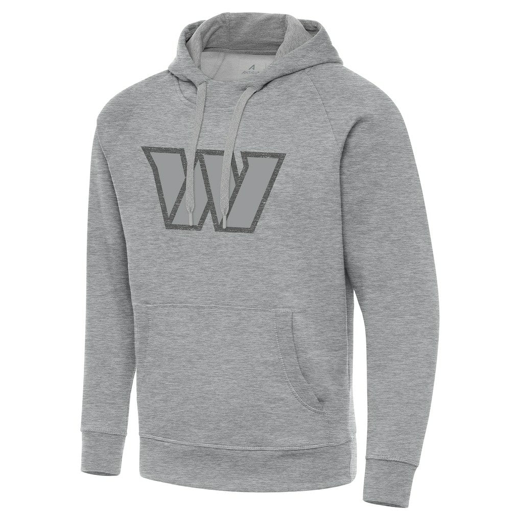 Washington Commanders Antigua Victory Hoodie - Heather Gray - NFL