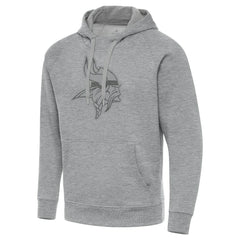Minnesota Vikings Antigua Victory Hoodie - Heather Gray - NFL