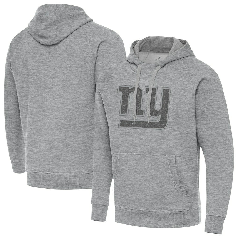New York Giants Antigua Victory Hoodie - Heather Gray - NFL