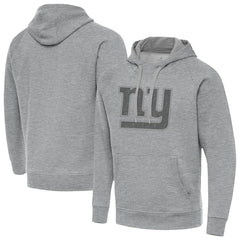 New York Giants Antigua Victory Hoodie - Heather Gray - NFL