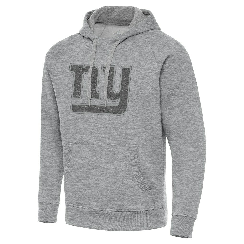 New York Giants Antigua Victory Hoodie - Heather Gray - NFL