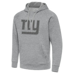 New York Giants Antigua Victory Hoodie - Heather Gray - NFL
