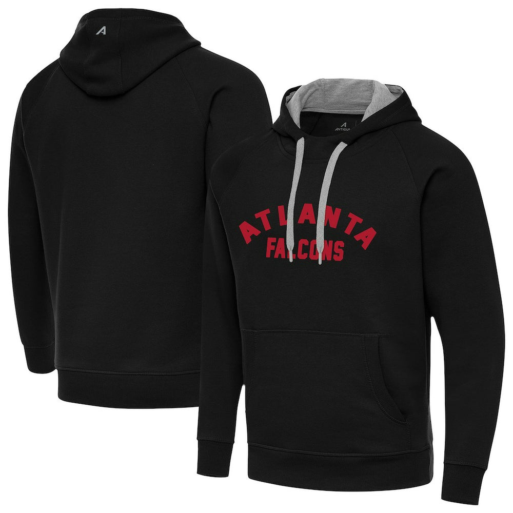 Atlanta Falcons Antigua Victory Hoodie - Black - NFL