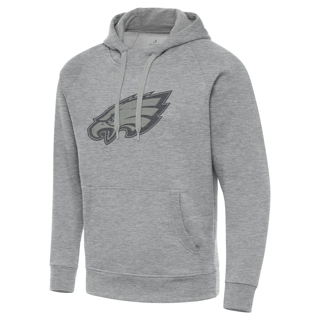 Philadelphia Eagles Antigua Victory Hoodie - Heather Gray - NFL