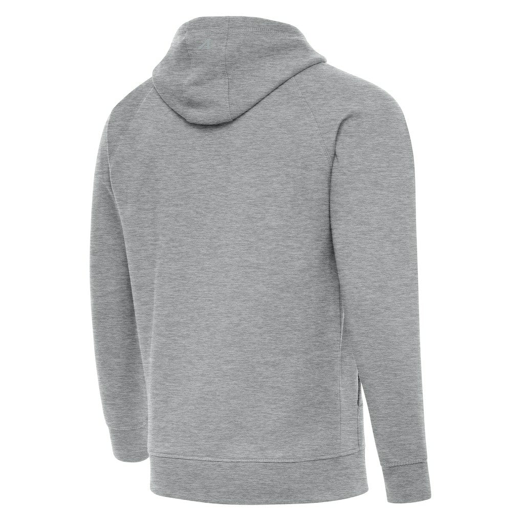 San Francisco 49ers Antigua Victory Hoodie - Heather Gray - NFL
