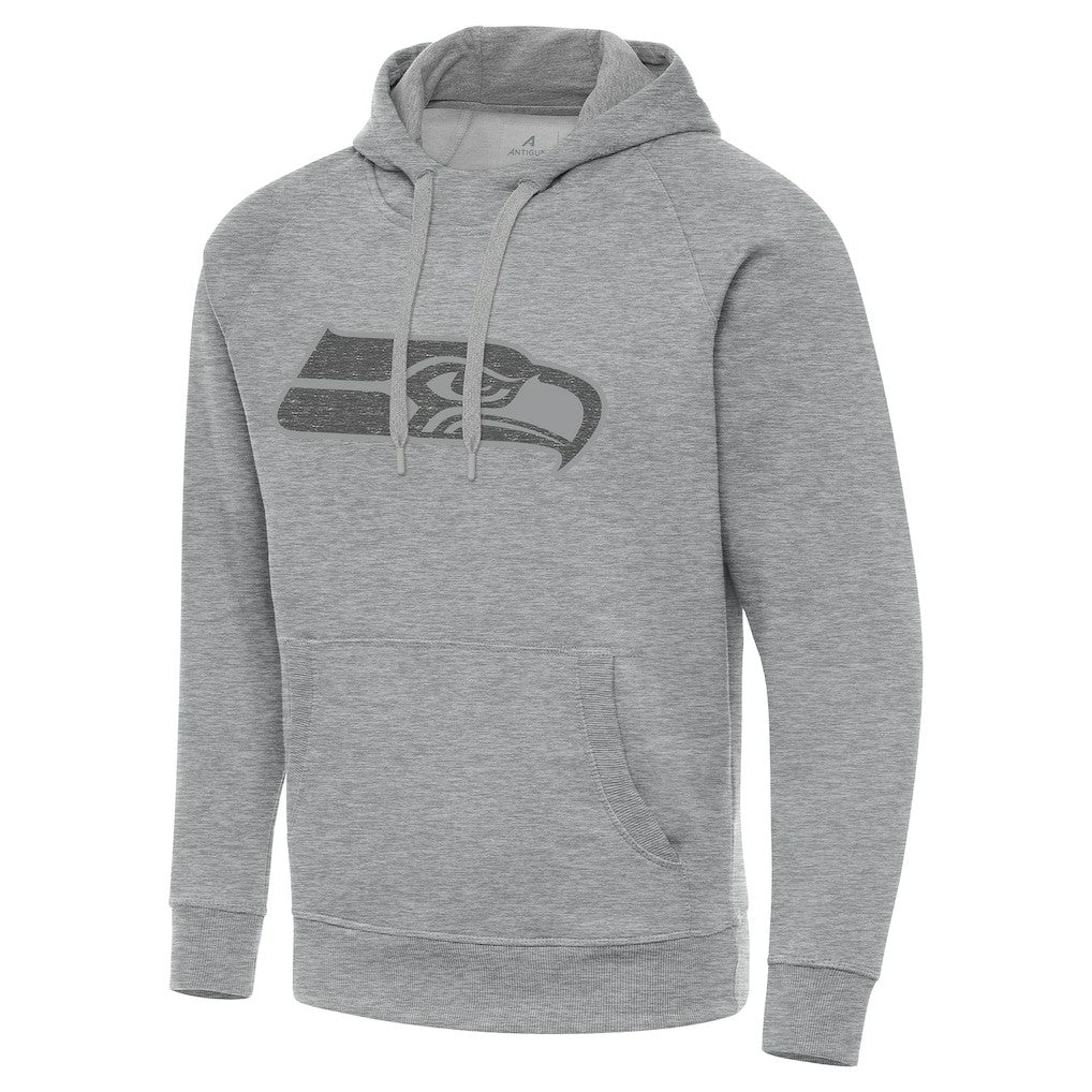 Seattle Seahawks Antigua Victory Hoodie - Heather Gray - NFL