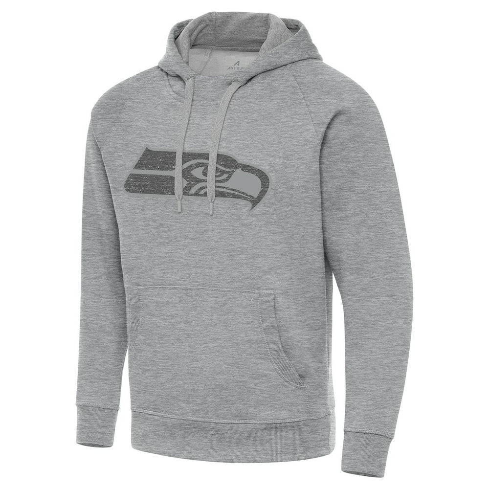 Seattle Seahawks Antigua Victory Hoodie - Heather Gray - NFL