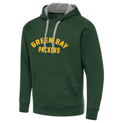 Green Bay Packers Antigua Victory Hoodie - Hunter Green - NFL
