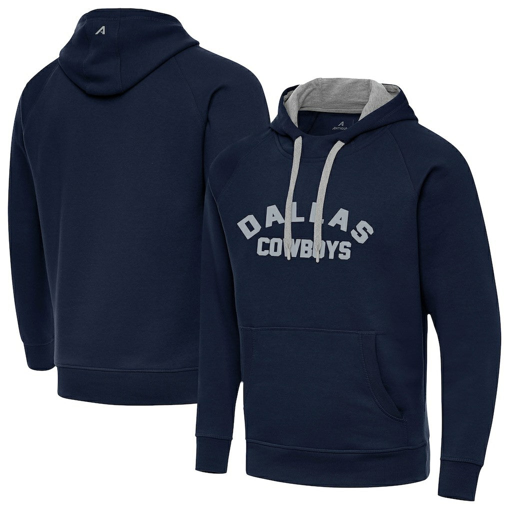 Dallas Cowboys Antigua Victory Hoodie - Navy - NFL