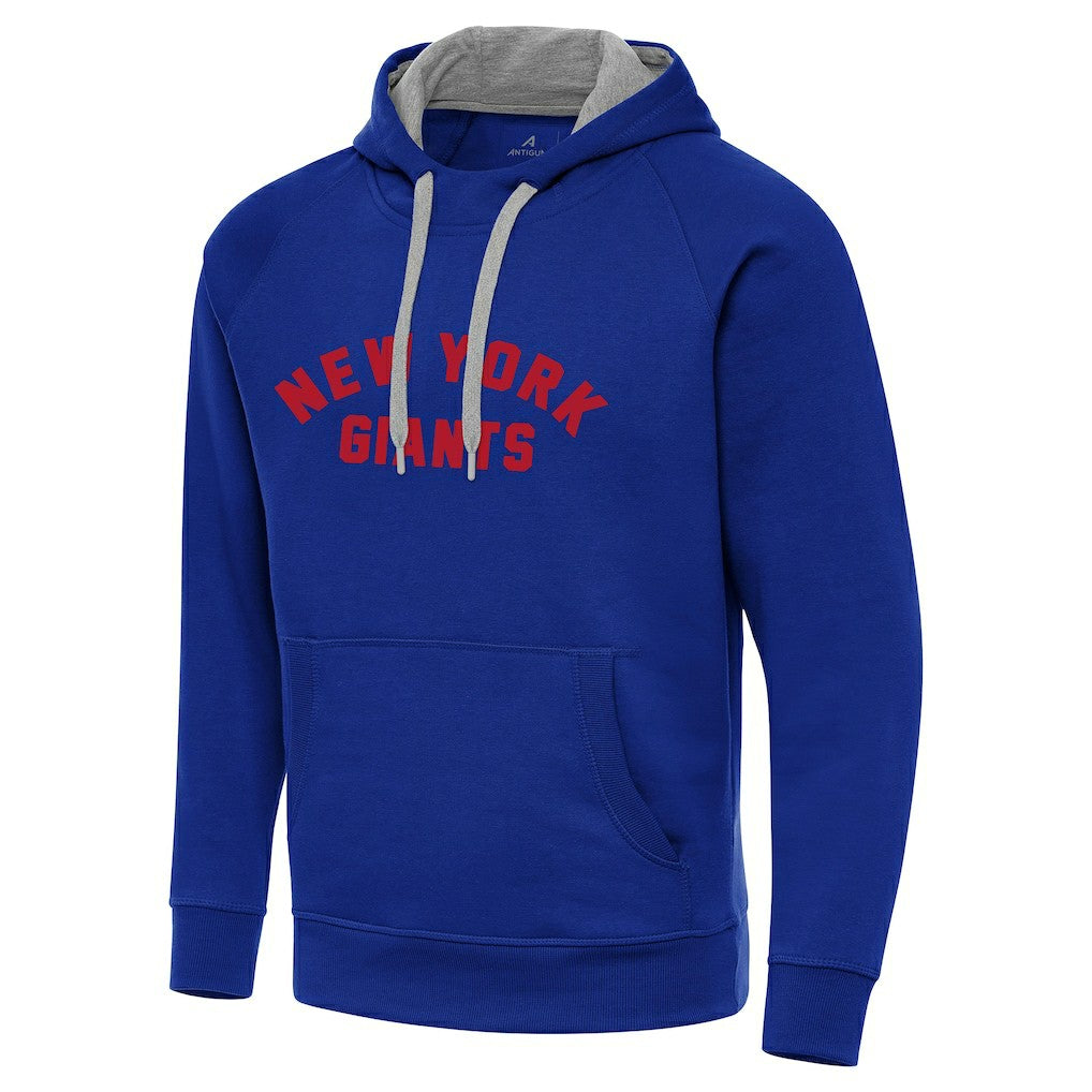 New York Giants Antigua Victory Hoodie - Royal - NFL