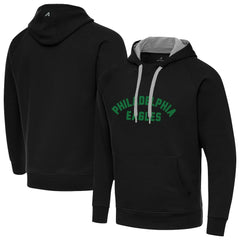 Philadelphia Eagles Antigua Victory Hoodie - Black - NFL