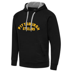 Pittsburgh Steelers Antigua Victory Hoodie - Black - NFL