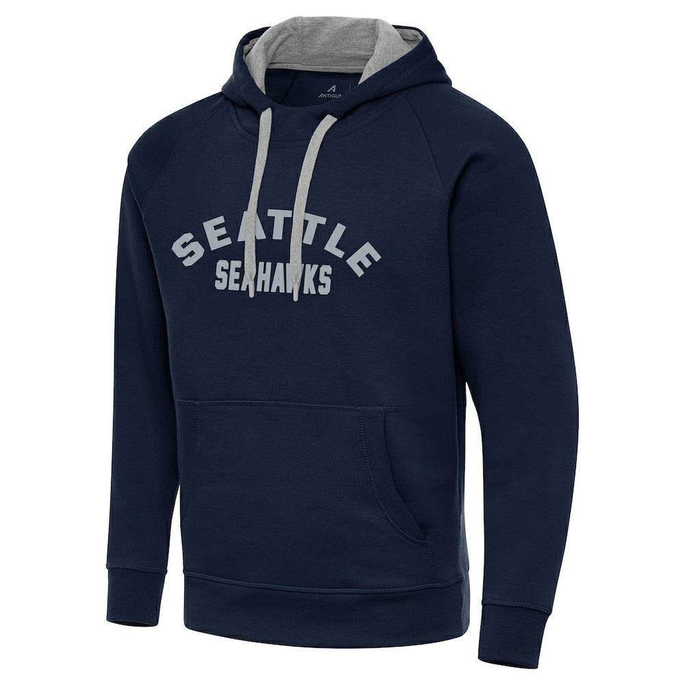 Seattle Seahawks Antigua Victory Hoodie - Navy - NFL