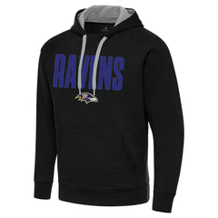 Baltimore Ravens Antigua Victory Hoodie - Black - NFL