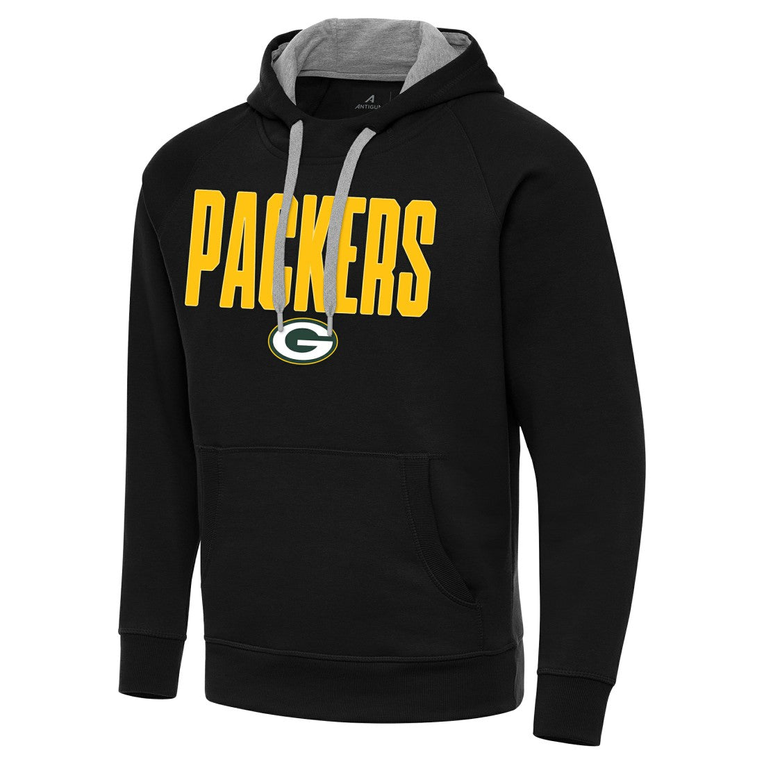 Green Bay Packers Antigua Victory Hoodie - Black - NFL