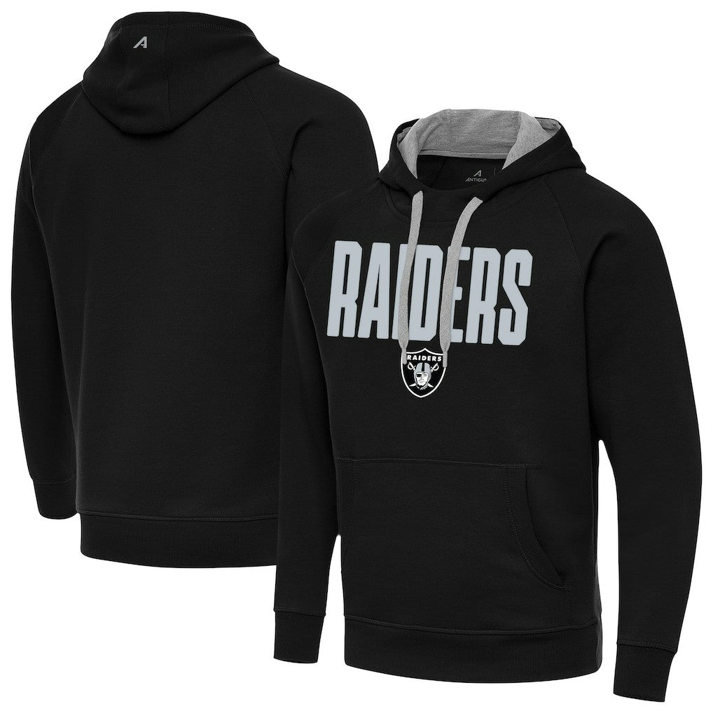Las Vegas Raiders Antigua Victory Hoodie - Black - NFL
