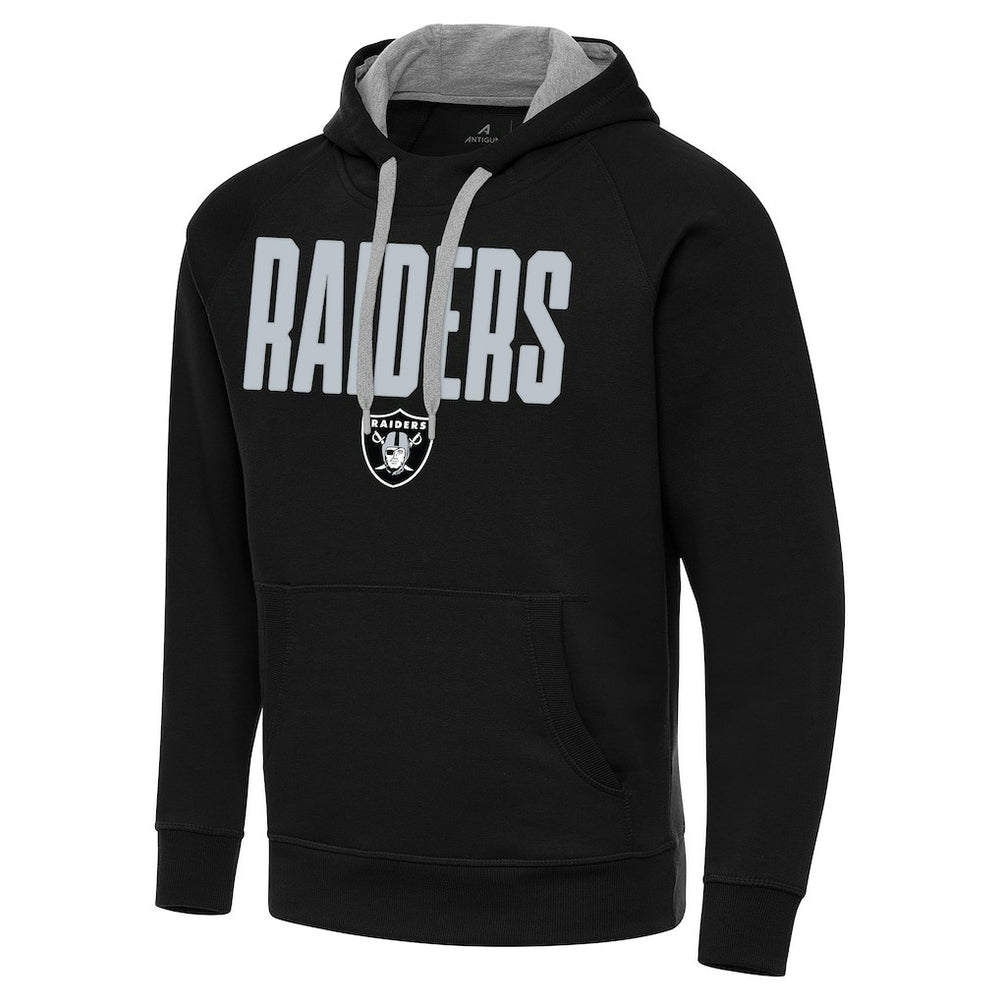 Las Vegas Raiders Antigua Victory Hoodie - Black - NFL