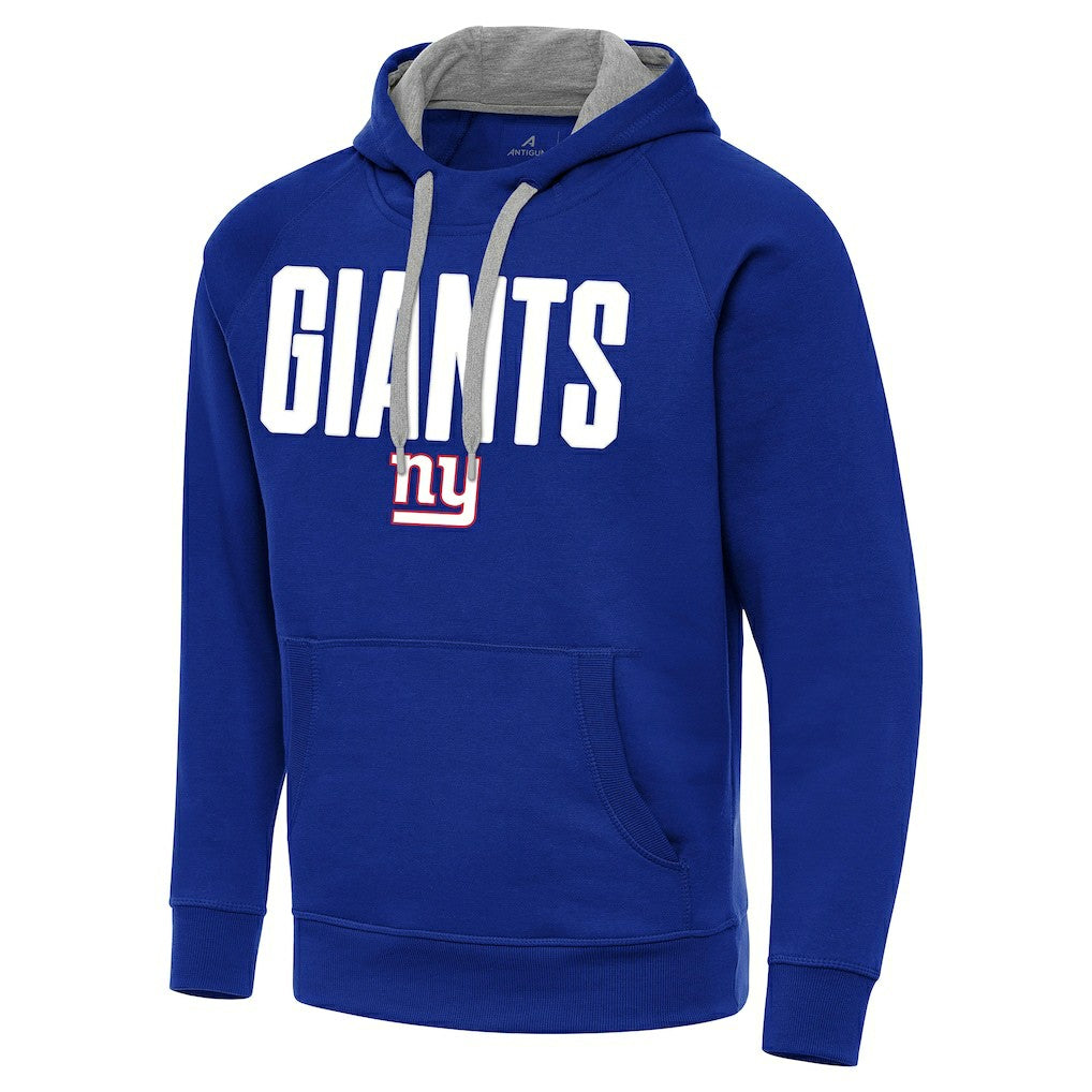New York Giants Antigua Victory Hoodie - Royal - NFL