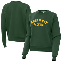 Green Bay Packers Antigua Women's Victory Sweatshirt - Hunter Green - NFL