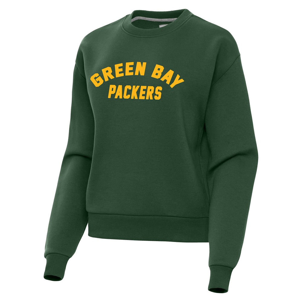 Green Bay Packers Antigua Women's Victory Sweatshirt - Hunter Green - NFL