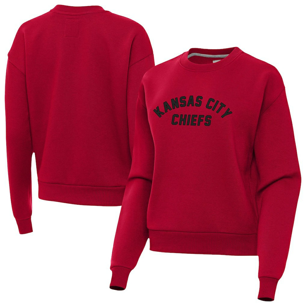 Kansas City Chiefs Antigua Women's Victory Sweatshirt - Red - NFL