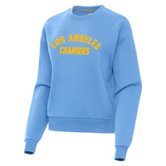 Los Angeles Chargers Antigua Women's Victory Sweatshirt - Powder Blue - NFL