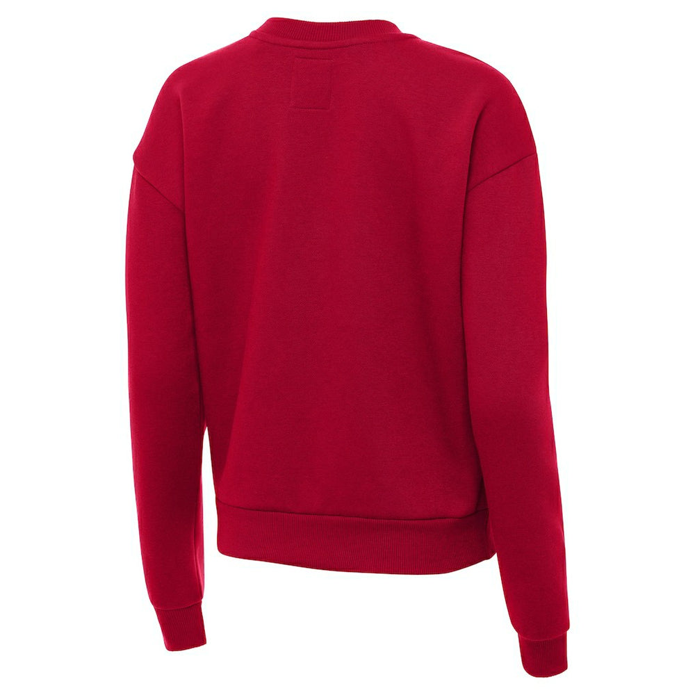 San Francisco 49ers Antigua Women's Victory Sweatshirt - Scarlet - NFL