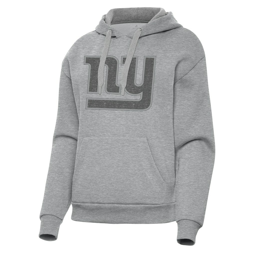 New York Giants Antigua Women's Victory Hoodie - Heather Gray - NFL