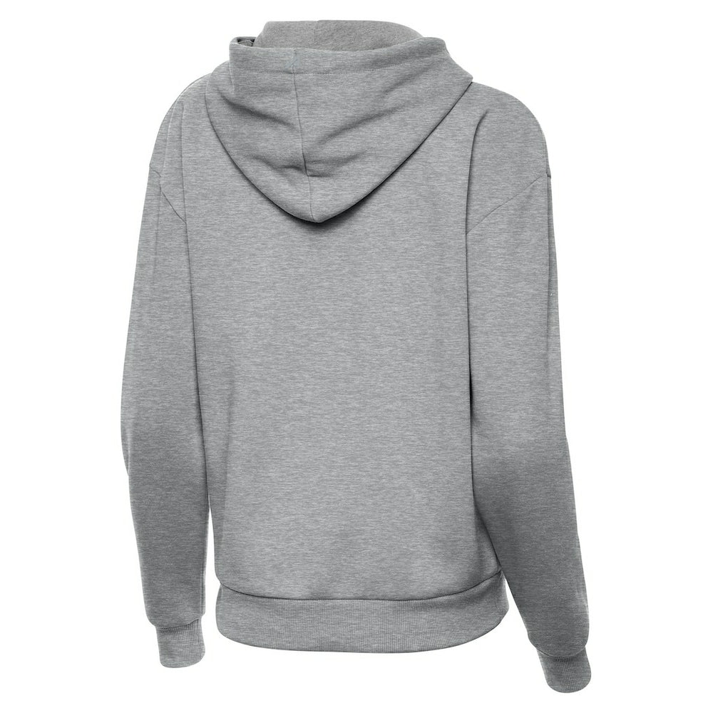 San Francisco 49ers Antigua Women's Victory Hoodie - Heather Gray - NFL