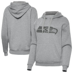 Seattle Seahawks Antigua Women's Victory Hoodie - Heather Gray - NFL