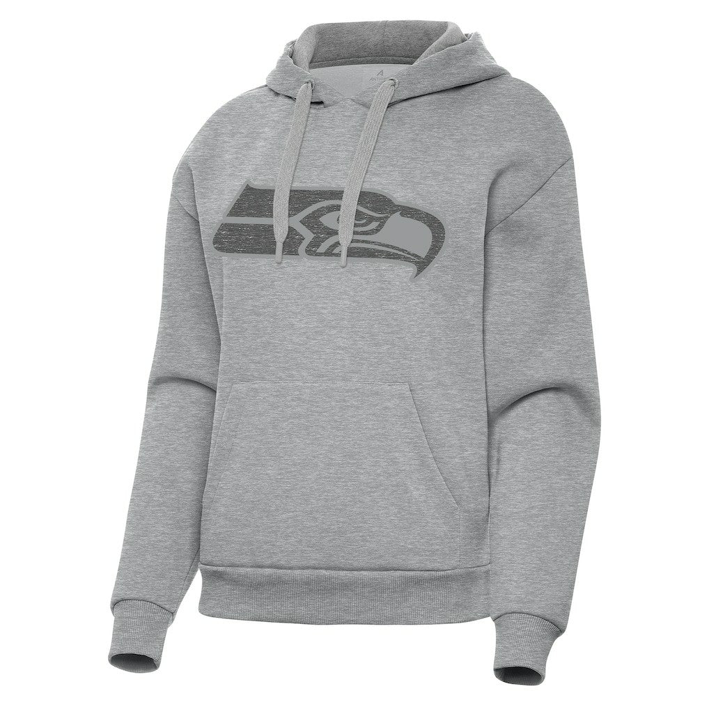 Seattle Seahawks Antigua Women's Victory Hoodie - Heather Gray - NFL