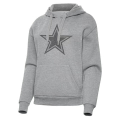 Dallas Cowboys Antigua Women's Victory Hoodie - Heather Gray - NFL
