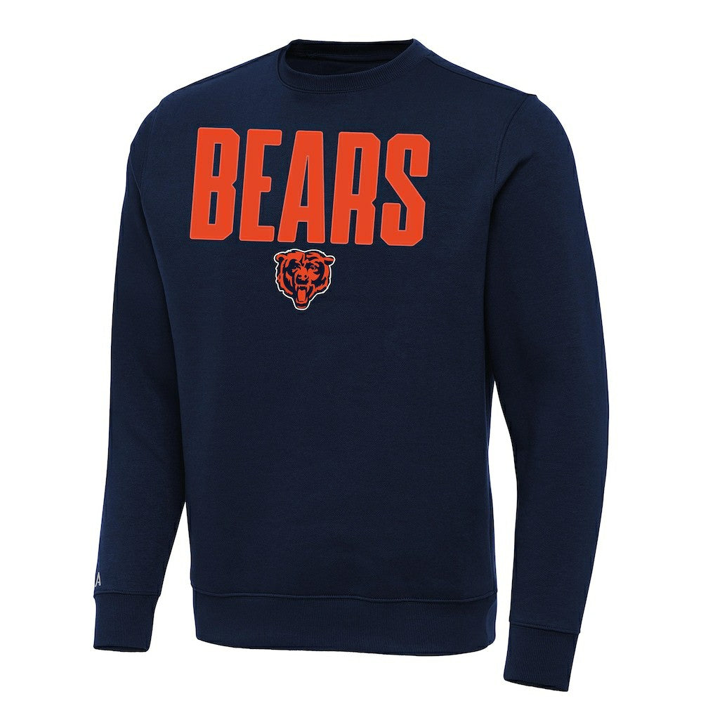 Chicago Bears Antigua Victory Sweatshirt - Navy - NFL