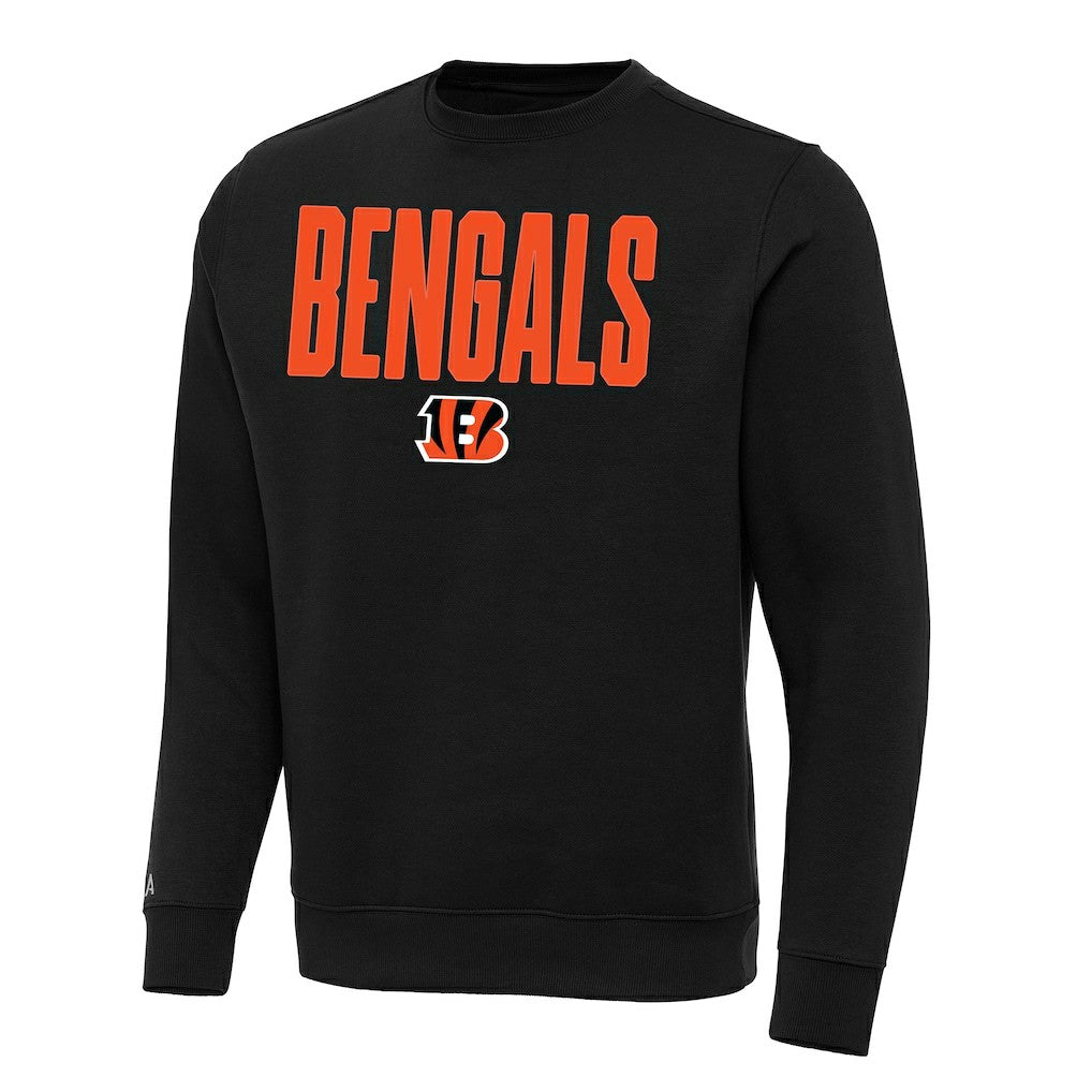 Cincinnati Bengals Antigua Victory Sweatshirt - Black - NFL