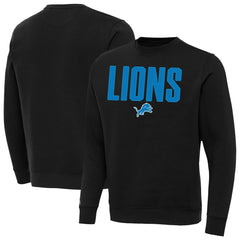Detroit Lions Antigua Victory Sweatshirt - Black - NFL