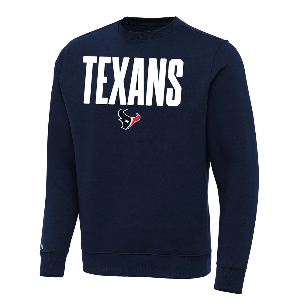 Houston Texans Antigua Victory Sweatshirt - Navy - NFL