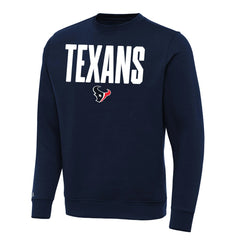 Houston Texans Antigua Victory Sweatshirt - Navy - NFL
