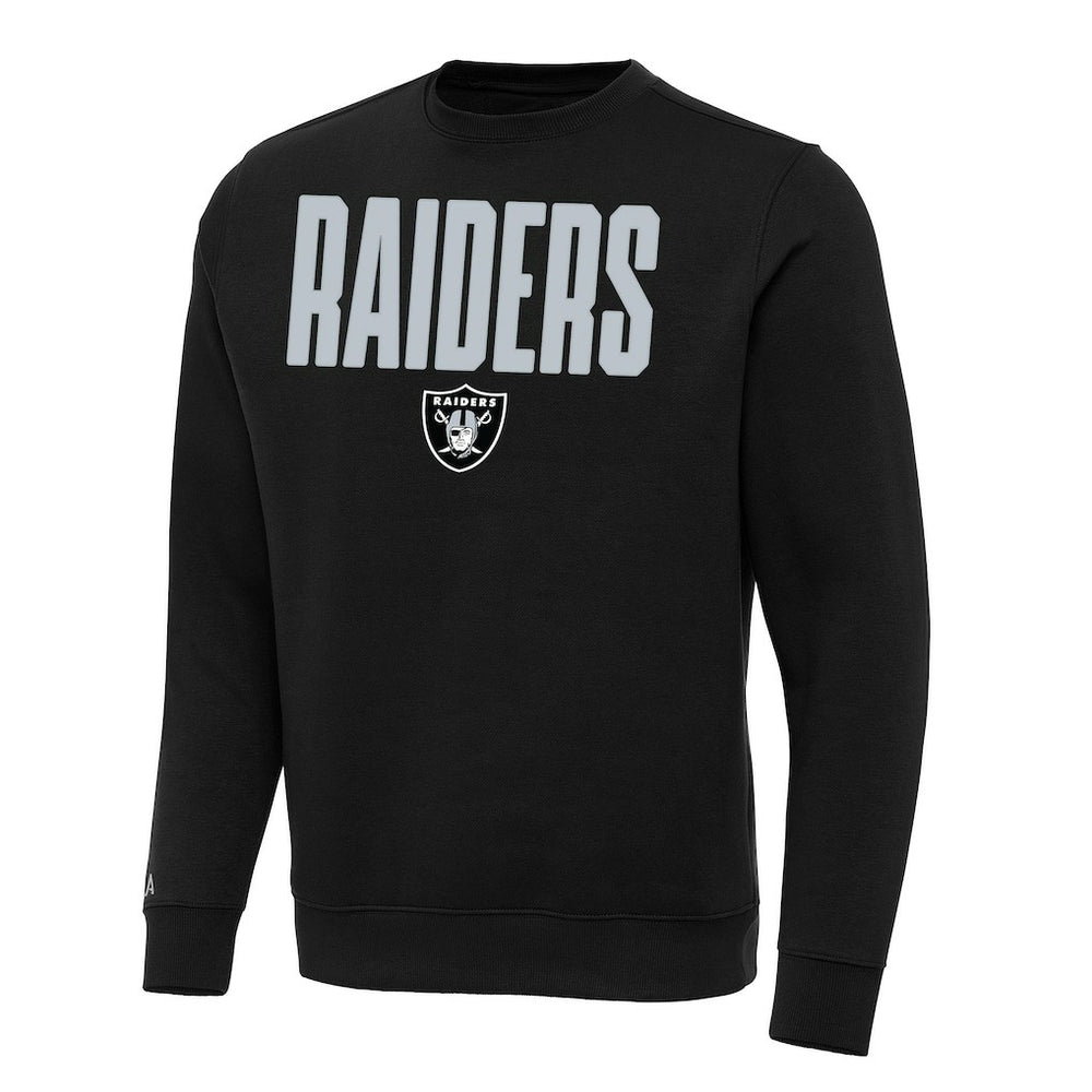 Las Vegas Raiders Antigua Victory Sweatshirt - Black - NFL