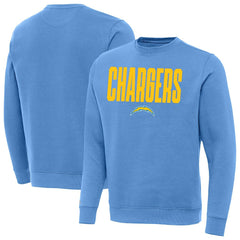 Los Angeles Chargers Antigua Victory Sweatshirt - Powder Blue - NFL