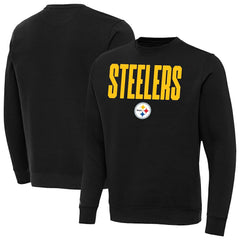 Pittsburgh Steelers Antigua Victory Sweatshirt - Black - NFL