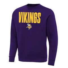 Minnesota Vikings Antigua Victory Sweatshirt - Purple - NFL