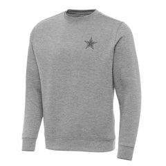 Dallas Cowboys Antigua Victory Sweatshirt - Heather Gray - NFL