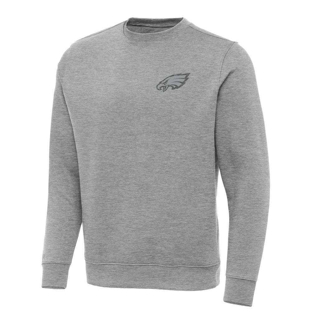 Philadelphia Eagles Antigua Victory Sweatshirt - Heather Gray - NFL