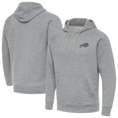Buffalo Bills Antigua Victory Hoodie - Heather Gray - NFL