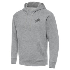 Detroit Lions Antigua Victory Hoodie - Heather Gray - NFL
