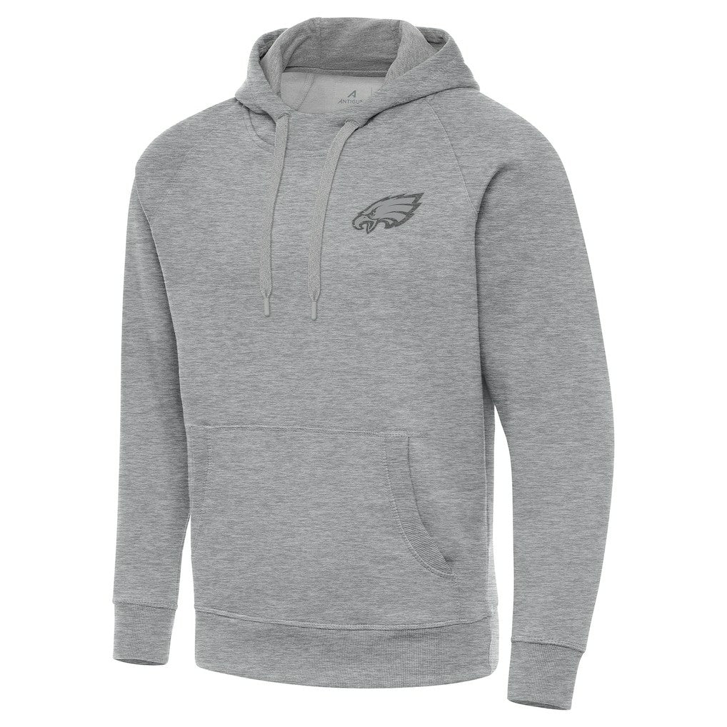 Philadelphia Eagles Antigua Victory Hoodie - Heather Gray - NFL